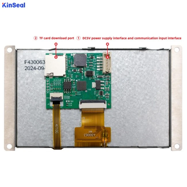 4.3-inch Serial-Port-Configurable Touchscreen high quality
